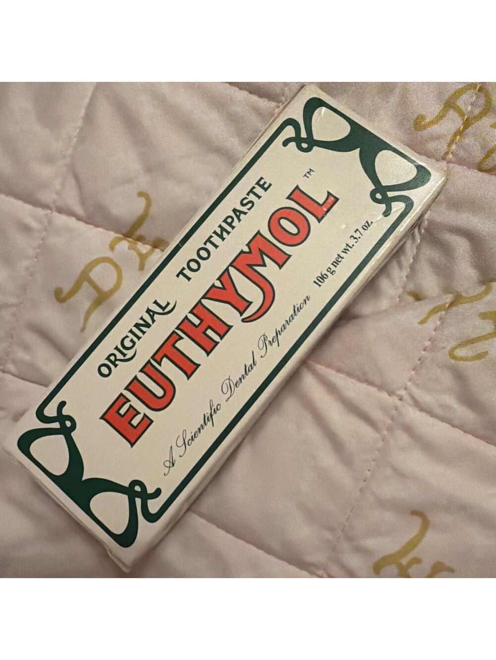 EUTHYMOL Original Toothpaste (3.7fl oz/Pack of 1) 3.7 Ounce